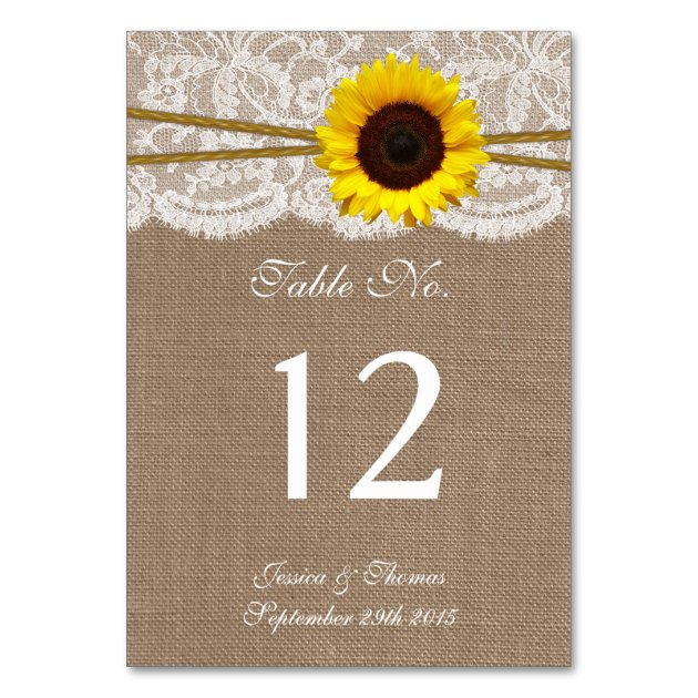 The Rustic Sunflower Wedding Collection Invitation