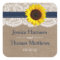 The Rustic Sunflower Wedding Collection - Navy