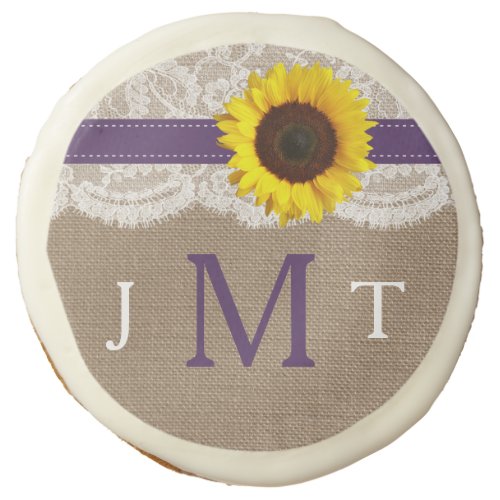 The Rustic Sunflower Wedding Collection _ Purple Sugar Cookie