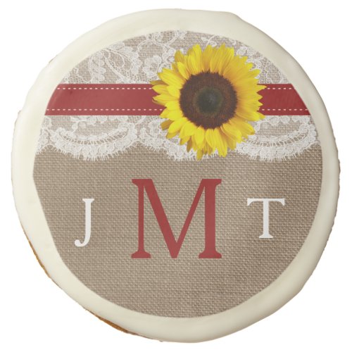 The Rustic Sunflower Wedding Collection _ Red Sugar Cookie