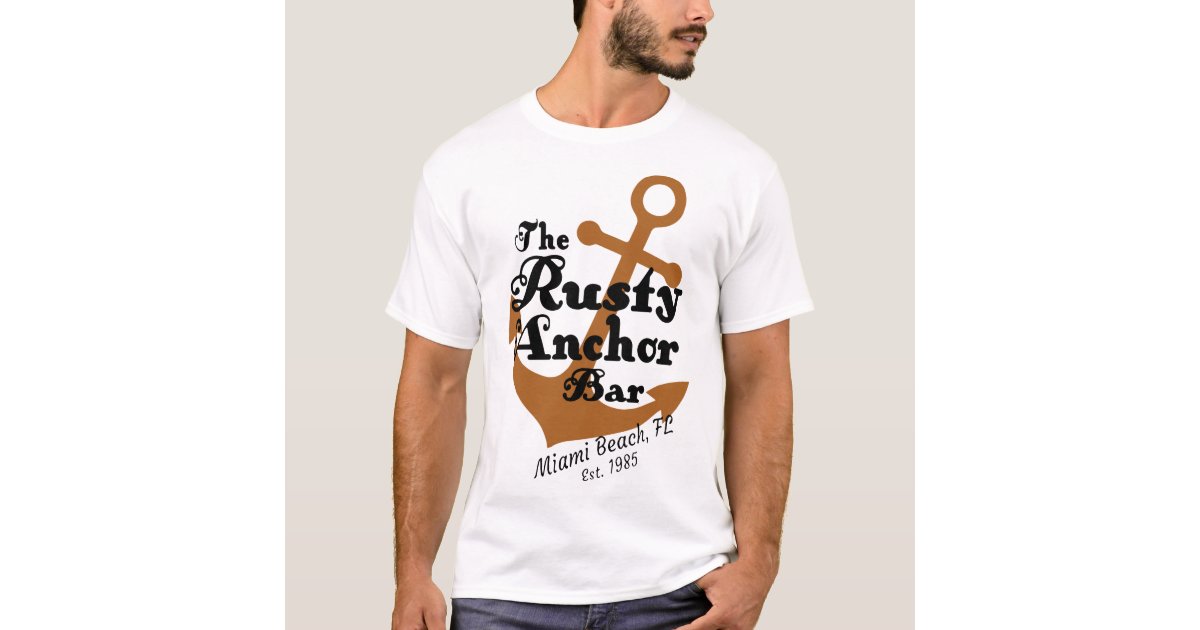 rusty anchor t shirt
