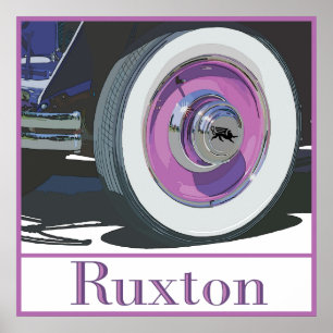The Ruxton Wheel Study Poster