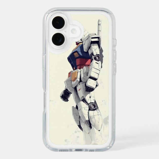 The RX-78-2 Gundam Speck iPhone Case (Front)