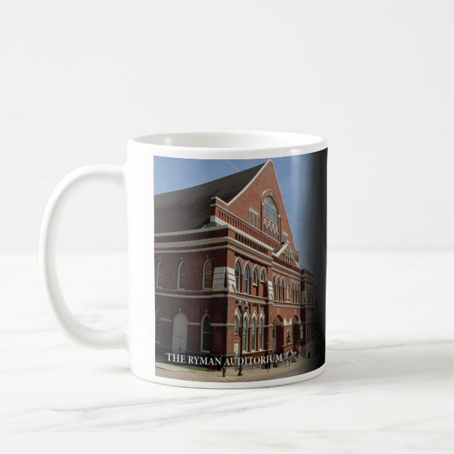The Ryman Auditorium Historical Mug (Left)