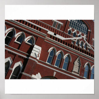 The Ryman Auditorium Poster