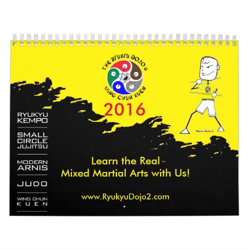 The Ryukyu Dojo II 2016 Calendar