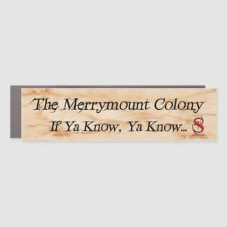 The S+ Merrymount Colony Magnet