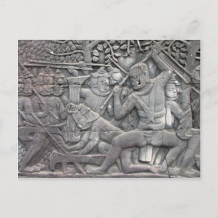 The Sack of Angkor Postcard