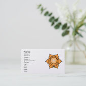 The Sacral Chakra Business Card (Standing Front)