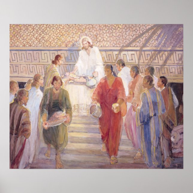 The Sacrament, 1950–51, Minerva Teichert (1888–197 Poster (Front)