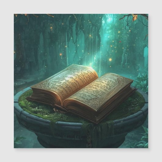 The Sacred Book of Moss and Magic (Front)