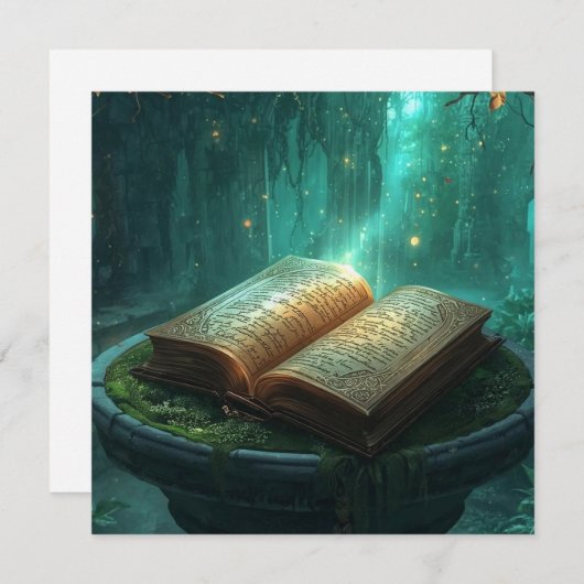 The Sacred Book of Moss and Magic (Front/Back)