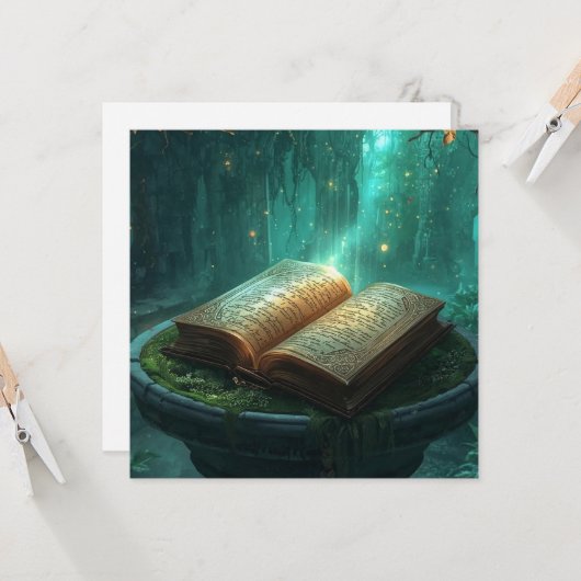 The Sacred Book of Moss and Magic (Front/Back In Situ)