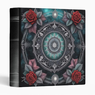 The Sacred Circle Faux Leather BOS 3 Ring Binder