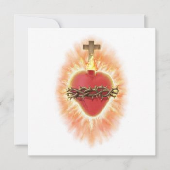 The Sacred Heart by RicardoArtes at Zazzle
