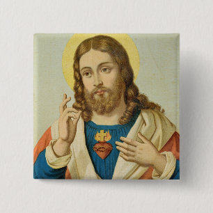 The Sacred Heart Button