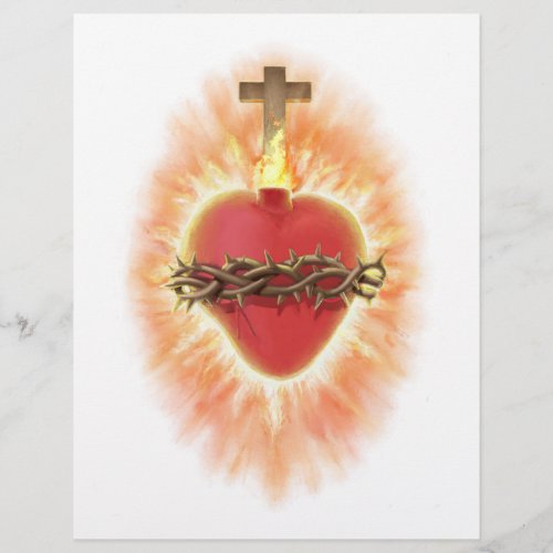 The Sacred Heart Letterhead
