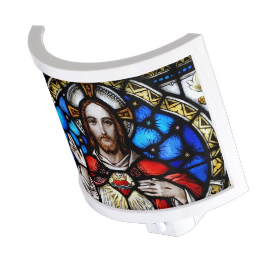 The Sacred Heart Night Light (Angled)