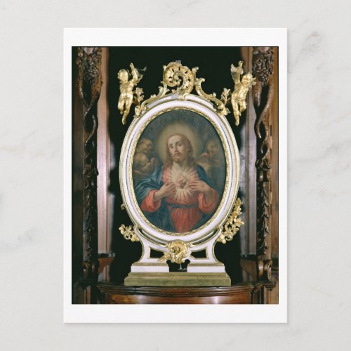 The Sacred Heart of Christ from the Boarding Scho Postcard