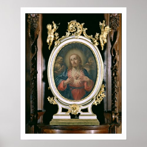 The Sacred Heart of Christ from the Boarding Scho Poster
