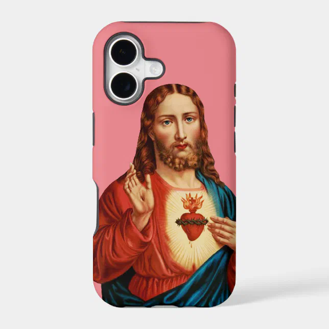 The Sacred Heart of Jesus Iphone Case | Zazzle