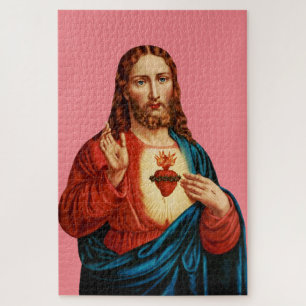 The Sacred Heart of Jesus Jigsaw Puzzle