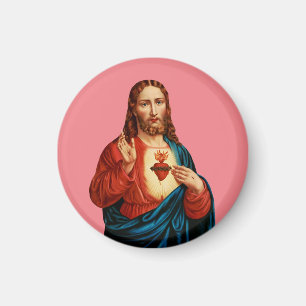 The Sacred Heart of Jesus Magnet