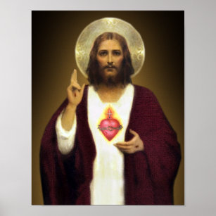 Sacred Heart Of Jesus Posters & Prints