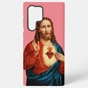 The Sacred Heart of Jesus Samsung Galaxy S22 Ultra Case