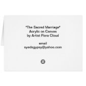 "The Sacred Marriage" Cards (Back Horizontal)