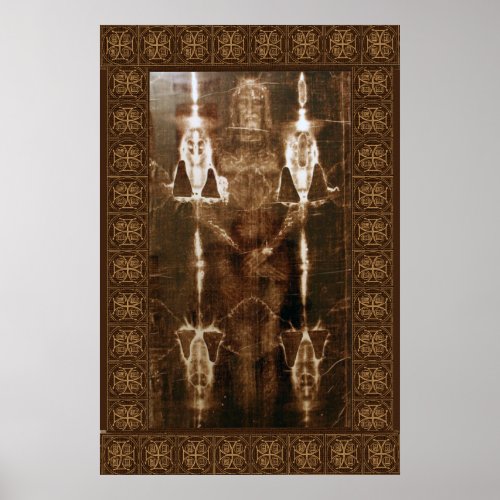 The Sacred Shroud of Turin Giant Wall Mural Poster