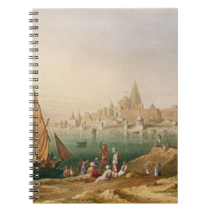 The Sacred Town and Temples of Dwarka, from Volume Notebook