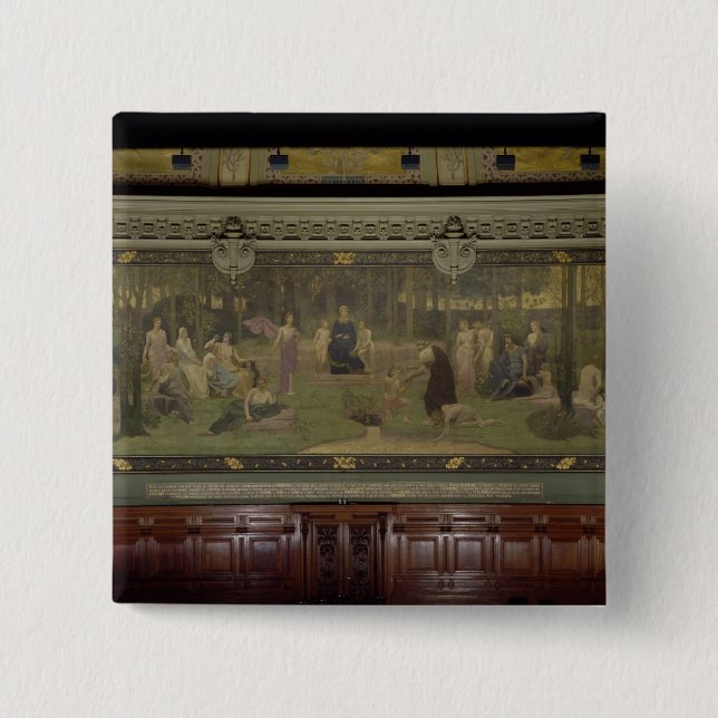 The Sacred Wood Button (Front)