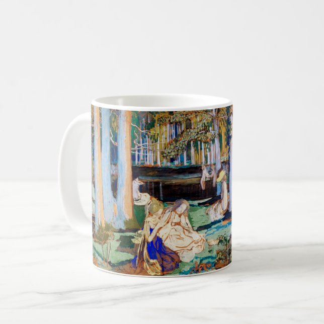 The Sacred Wood, Maurice Denis Coffee Mug (Front Left)