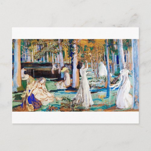 The Sacred Wood Maurice Denis Postcard