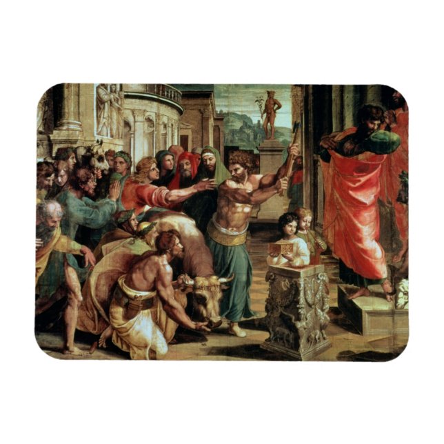 The Sacrifice at Lystra (cartoon for the Sistine C Magnet (Horizontal)