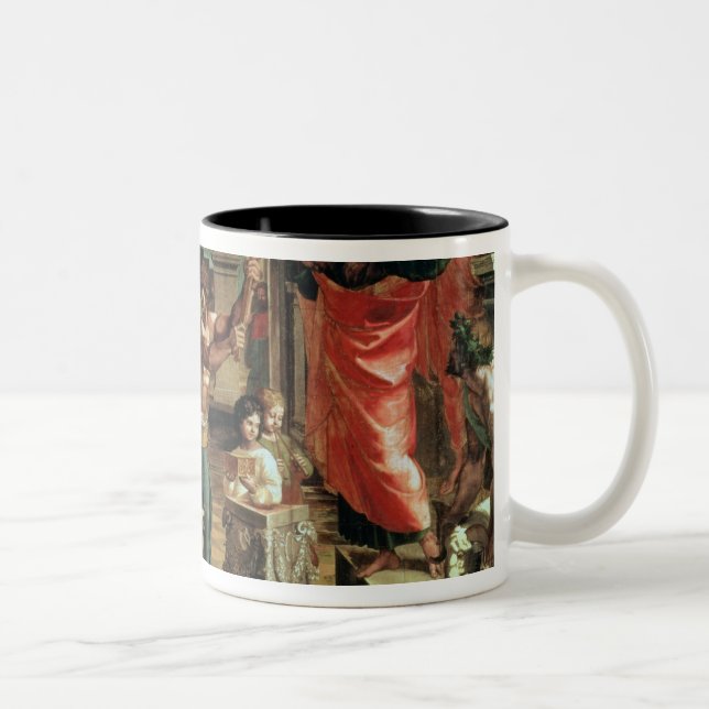 The Sacrifice at Lystra (cartoon for the Sistine C Two-Tone Coffee Mug (Right)