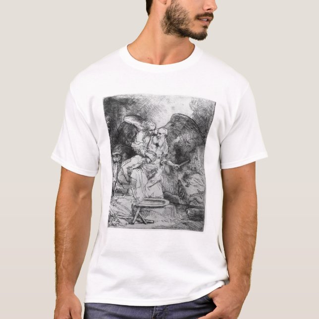 The Sacrifice of Abraham, 1645 T-Shirt (Front)