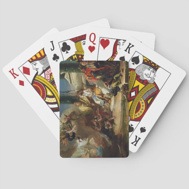 The Sacrifice of Iphigenia Poker Cards (Back)