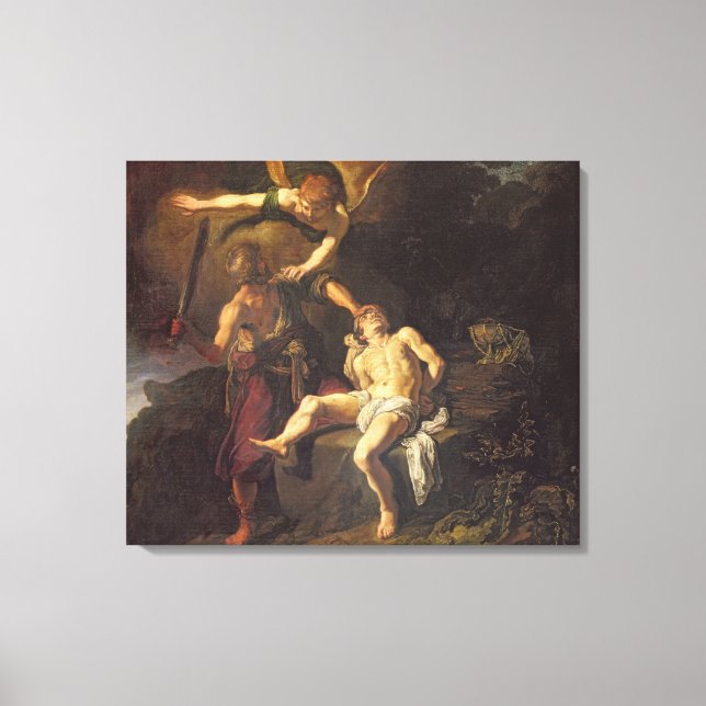 The Sacrifice of Isaac, 1616 Canvas Print (Front)