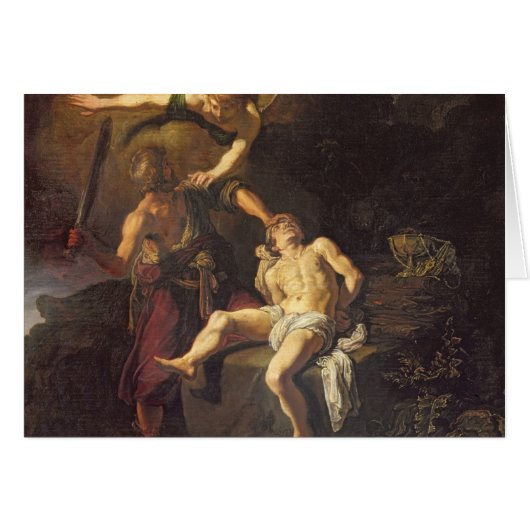 The Sacrifice of Isaac, 1616 Cards (Front Horizontal)