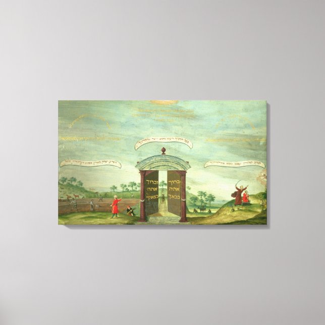 The Sacrifice of Isaac Canvas Print (Front)