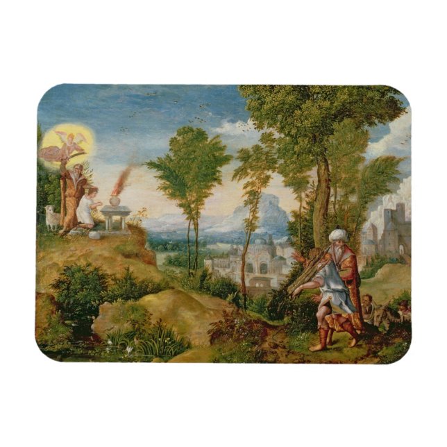 The Sacrifice of Isaac Magnet (Horizontal)