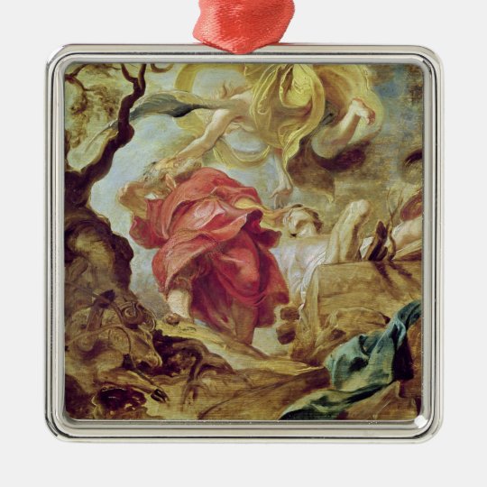 The Sacrifice of Isaac Metal Ornament