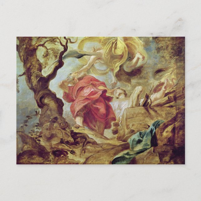 The Sacrifice of Isaac Postcard (Front)