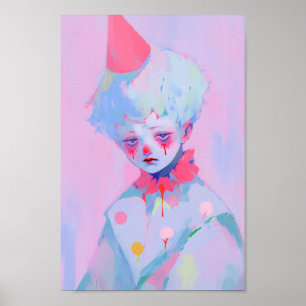 The Sad Young Clown Poster