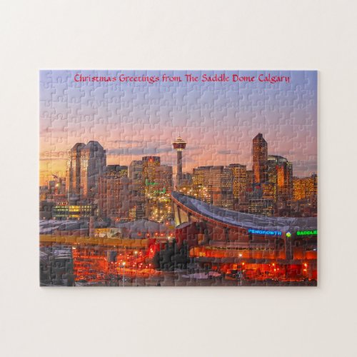 The Saddle Dome Calgary Jigsaw Puzzle