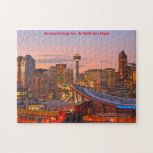 The Saddle Dome Calgary. Jigsaw Puzzle