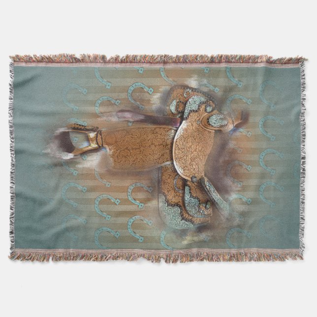 The Saddle III - Blanket / Wall Decor (Front)