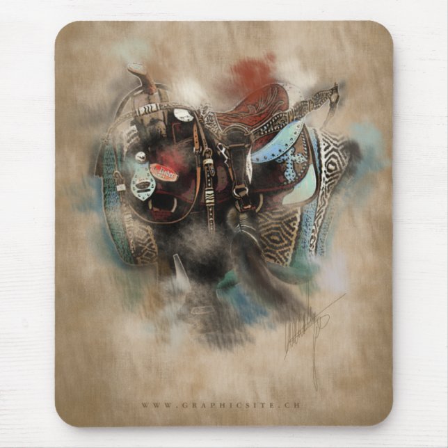 The Saddle - Mousepad (Front)